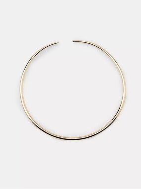 ZARA Minimal Gold Open Choker Necklace